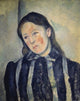 Madame Cezanne art print by Paul Cezanne on premium heavy stock paper