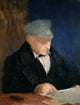 Auguste, the Artist's Father Poster Print by Edgar Degas