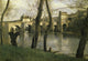 The Bridge of Mantes (Le Pont de Mantes) Art Print by Jean-Baptiste Camille Corot