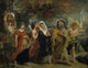 After The Flight of Lot Fine Art Print by Eugene Delacroix, 1798, Musee du Louvre