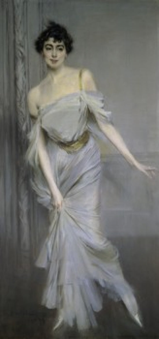 Madame Charles Max (1896) Art Print by Giovanni Boldini