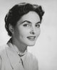 Portrait of a young woman smiling poster print.