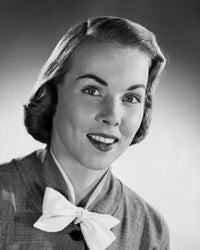 Portrait of Young Businesswoman with Bow Tie Poster Print