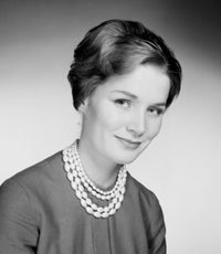 Portrait of a Young Woman Grinning Poster Print
