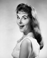 Portrait of a Young Woman Smiling Poster Print displaying vibrant smile