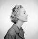 Mid adult woman wearing a headband poster print