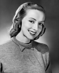 Portrait of a Young Woman Smiling Poster Print, vibrant colors, cheerful atmosphere.