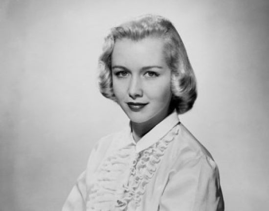 Portrait of a Young Woman Poster Print showcasing elegance and beauty.