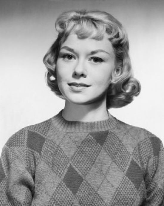 Portrait of a Young Woman Smiling Poster Print