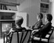 Three Mature Women Watching Television Poster Print