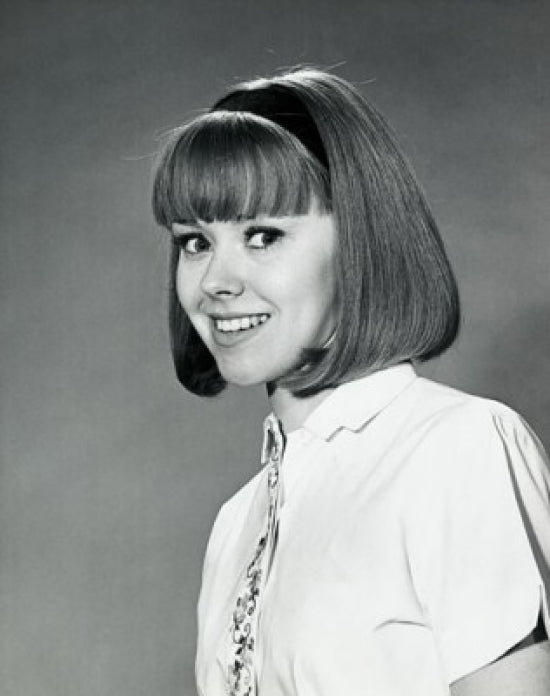 Studio portrait of a teenage girl poster print showcasing youth expression.