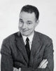 Portrait of a businessman with arms crossed poster print.