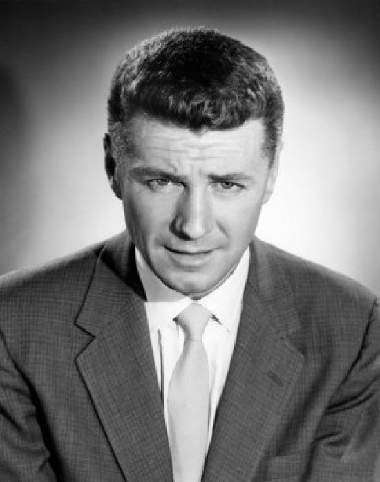 Studio portrait of a businessman poster print for office decor.