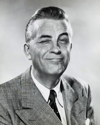 Winking Businessman Portrait Poster Print, available in various sizes.