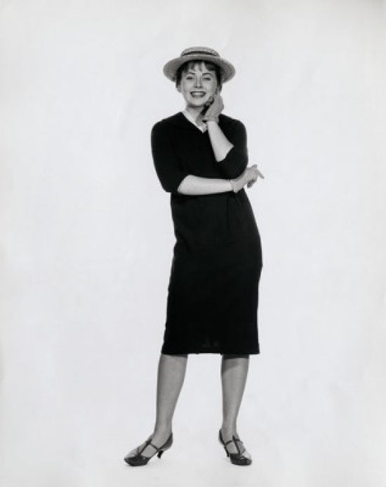 Portrait of a Young Woman Smiling Poster Print showcasing joy and positivity.