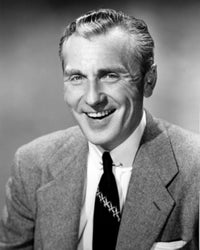 Studio portrait of a smiling businessman poster print