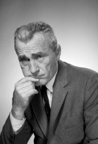 Studio portrait of a frustrated businessman poster print.