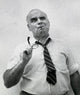 Close-up of a Businessman Thinking Poster Print