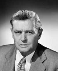 Studio portrait of a serious businessman poster print