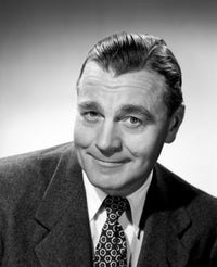 Studio portrait of a smiling businessman poster print