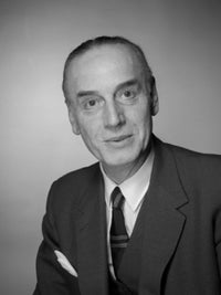 Studio portrait of a businessman, professional decor print.