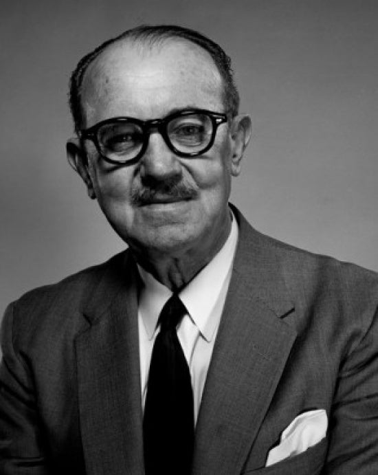 Studio Portrait of Senior Man Poster Print showcasing a dignified senior man.