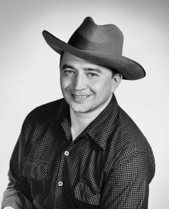 Close-up of a mid-adult man smiling poster print
