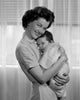 Portrait of Mother with Baby Daughter Poster Print showcasing love and connection.