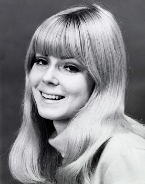Portrait of a teenage girl smiling poster print