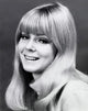 Portrait of a teenage girl smiling poster print
