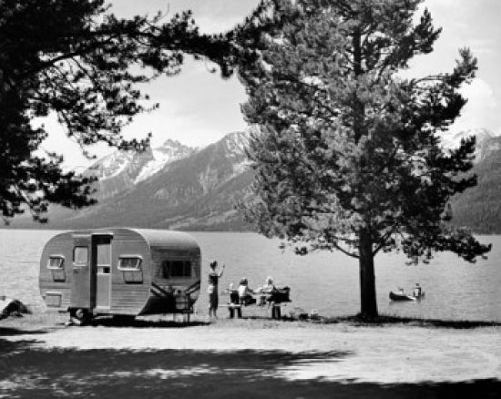 Jackson Lake Grand Teton National Park Poster Print