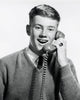 Portrait of a Teenage Boy Talking on the Phone, 1965 Poster Print