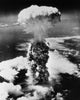 High Angle View of Atomic Bomb Explosion in Hiroshima Poster Print