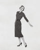 Portrait of a young woman smiling poster print
