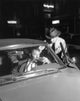 Police Officer Car Stop Scene Poster Print