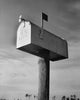 Low Angle View of a Mailbox Poster Print showcasing unique perspective
