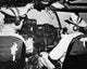 Pilot and Co-Pilot Preparing for Takeoff Poster Print, aviation art