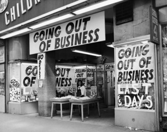 Facade of a Store Poster Print showcasing architectural beauty