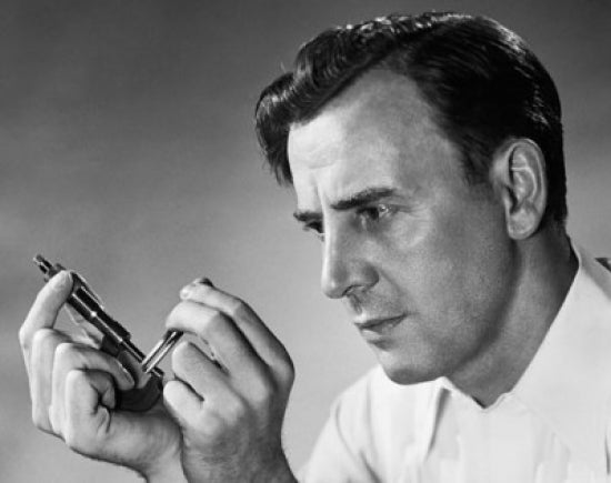 Scientist Using a Micrometer Screw Gauge Poster Print