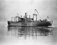 Container Ship in the Sea Poster Print showcasing a majestic ship sailing across the ocean.