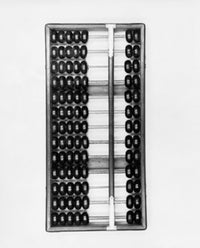 Close-Up of an Abacus Poster Print showcasing intricate design and detail.