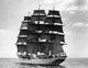 Tall Ship Sailing in the Sea Poster Print