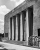 Facade of the War Memorial Building poster print showcasing Jackson, Mississippi architecture.