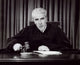 Portrait of a Judge Holding a Gavel Poster Print