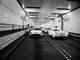 Cars in a Tunnel Poster Print showcasing the Lincoln Tunnel in New York City