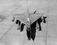 Convair F-102A Delta Dagger Fighter Plane Poster Print