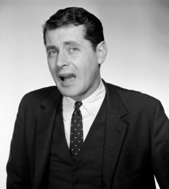 Portrait of a surprised mature man poster print