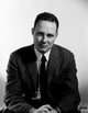 Portrait of a businessman in a studio setting poster print.