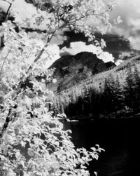 Grand Teton National Park mountain peak poster print.