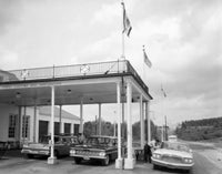 USA Vermont Norton United States Customs Station Poster Print